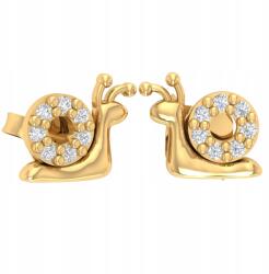 Angel gold Arany Fülbevaló Csiga Gyerek Csiga 585