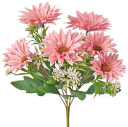 Valex Decor Gerbera selyemvirág csokor, 29cm magas - Rózsaszín (LD050-03)