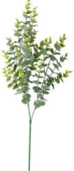 Valex Decor Eukaliptusz csokor, 3 ágú, 70cm magas - Zöld / Fehér (LD027-04)