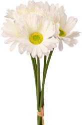 Valex Decor Real touch gerbera köteg, 6 szál, 39 cm magas - Fehér (LD035-01)