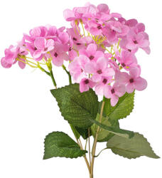 Valex Decor Hortenzia selyemvirág csokor, 34cm magas - Rózsaszín (LD046-01)