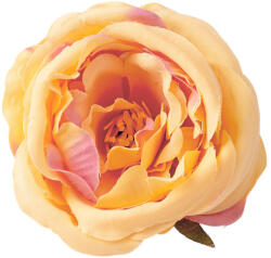 Valex Decor Peónia selyemvirág fej, 7cm - Krém (LD059-02)