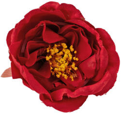 Valex Decor Peónia selyemvirág fej, 7cm - Bordó (LD058-04)