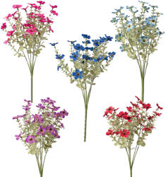 Valex Decor Selyemvirág csokor, 40cm magas - 60db-os mix (LD043)