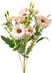 Valex Decor Selyemvirág csokor, 33cm magas - Ekrü (LD051-01)