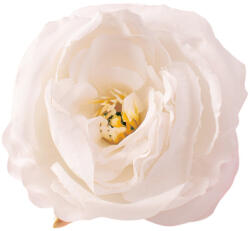 Valex Decor Peónia selyemvirág fej, 7cm - Fehér (LD059-01)