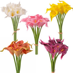 Valex Decor Real touch kála köteg, 10 szálas, 36cm magas - 12db-os mix (LD036)