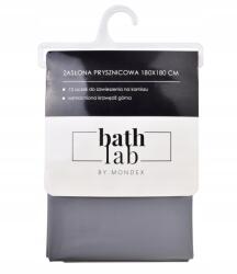 Mondex Zuhanyfüggöny kádhoz 12 szemes Szürke Kotara függöny 180x180 cm (HTUA0771)