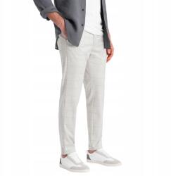 Ombre Klasszikus szabású férfi nadrág bézs V1 OM-PACP-0187 XL