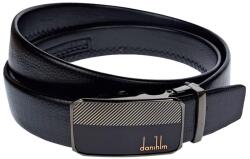 CK LEATHER Curea eleganta barbati pentru costum, catarama metalica fara ac, latime 3.5 cm, lungime reglabila, negru - CK213N - ciucaleti - 84,90 RON