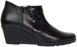 Ciucaleti LUX Botine dama din piele naturala cu fermoar culoare neagra Orto MV5NORT, marimea 35
