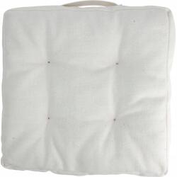 Home Styling Collection Négyzet Alakú Párna Székre 40x40 Világos Fehér steppelt, fogantyúval (A35993370)