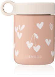 Liewood Recipient termos din otel inoxidabil - Kiani - Sweethearts / Pale tuscany - Liewood