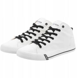 Ombre Férfi tornacipő kontrasztos elemekkel fehér V1 OM-FOTH-0125 41 (T304)