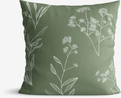 Goldea față de pernă 100% bumbac - frunze de plante aromatice 70 x 90 cm