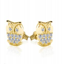 Angel gold Arany Fülbevaló Bagoly Gyerek 585 Csavaros (K1048B/5-K)