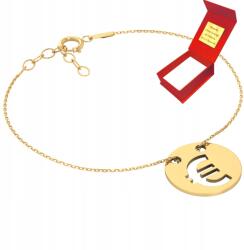 Deem Celeb Arany Karkötő Euro Valuta Arany 585