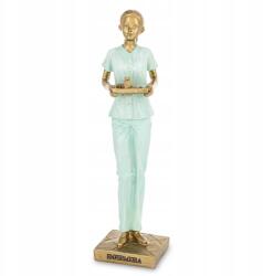 Art-Pol Figura Nő figura ápolónő segítség scrubs gyógyszerek dekoráció (178768)