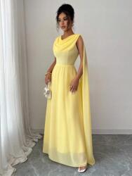 Shein Sárga Chiffon Ruha Maxi (s) (609139)