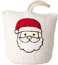 Home Styling Collection Ajtó Stopper Poliészter Homok Mikulás Mintás 18X10X20 CM (8721037516938)