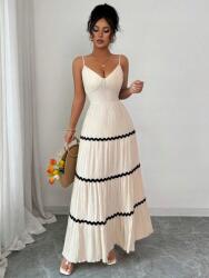 Shein Világos Bézs Ruha Maxi (M) (610018)