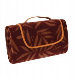 ProWorld Piknik Takaró, Vízálló Aljzattal, Poliészter, 130X150 CM, Barna (5902973450996)