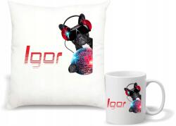 agmART Párna És Bögre Szett Személyre Szabott ajándék különböző mintákkal, névvel