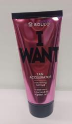 Soleo I want napozást gyorsító krém szoláriumban és napozás olajokkal (510251)