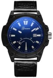 QUARTZ Ceas barbatesc masiv Time gravity curea piele, afisaj data Ceas