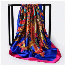  Esarfa eleganta din matase satinata, multicolora, model 40