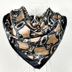  Esarfa eleganta din matase satinata, snake print, model 10
