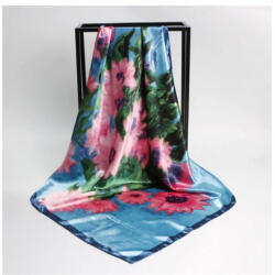  Esarfa eleganta din matase satinata, multicolora, model 43