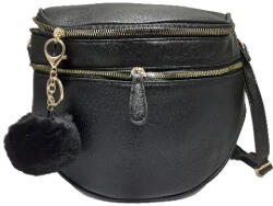  Geanta / poseta de dama, stil chic, neagra