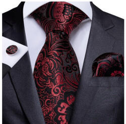  Set cravata + batista + butoni - matase 100% - model 143