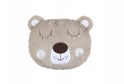 STOF Plüss Maci Alakú Párna Gyerekeknek Poliészter 25X30X4 CM Bézs (3665269370607)