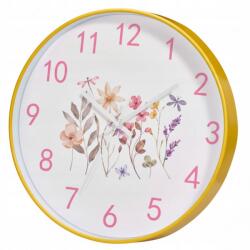 Home Styling Collection Falióra Ø30 CM Virág Motívum Sárga Fehér Műanyag (5902973467475)