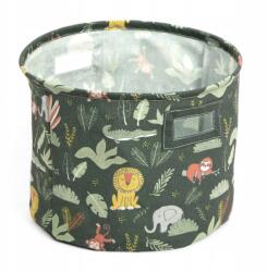  Kosár Textil Tároló Játékoknak Gyerekeknek Kerek Ø 38 cm Színes (161316)