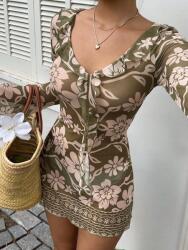 Shein Hálós Ruha Mini Mintás (L) (610063)