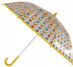  Pokemon Átlátszó esernyő Pikachu Bulbusaur Squirtle Charmander 03617 (POKEMON)