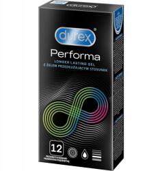 Durex Performa Hosszabbító Latex óvszerek 12 db Durex (Durex wydłużające opóźniające wytrysk 12szt.)