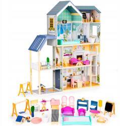 ECOTOYS Babaház nagy fa 138 cm Maya rezidencia 28 el. Ecotoys (8101)