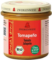 ZWERGENWIESE Crema tartinabila cu rosii si ardei Jalapeno, fara gluten bio 135g