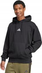 Adidas Férfi Pulóver Adidas Essentials Feelcozy Fleece Hoodie Fekete JE3807 R 2XL (JE3807)