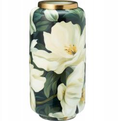 Home Styling Collection Fém Dekorációs Váza 15 X 30 CM Virág Motívum (A67102620)