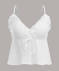 Shein Fehér Vállpántos Felső (XL) (608777)