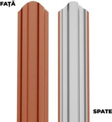 BILKA Sipca metalica pentru gard BILKA Caramiziu Ral 8004 Mat 92.9 X 0.5 mm 100cm (17654)