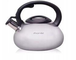 Kamille rozsdamentes vízforraló 2.5 liter fényes gömb (KM-0689)