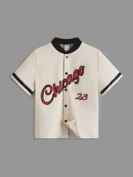 Shein Bézs Rövid Ujjú Ing (4L) (608873)