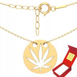 Deem Celeb Arany Nyaklánc Marihuána Levél Pr. 585