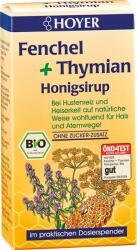 Hoyer Sirop de miere cu fenicul si cimbru eco 250g Hoyer (MCT-BIO-NAT4002029030804)